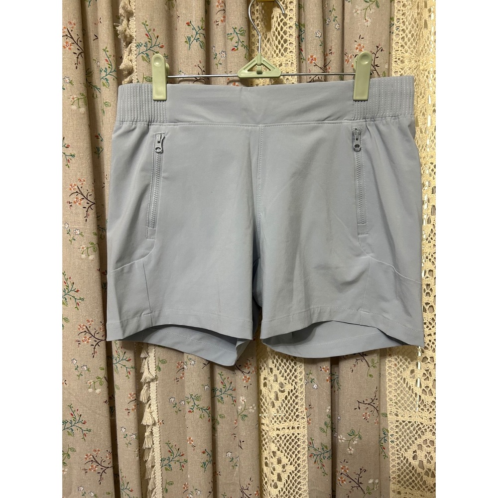 Columbia PFG Omni-Shade Light Blue Zip Pocket Performance Shorts Small
